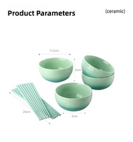 Service de table en céramique personnalisé de douze pièces, couleur sous-glaçure minimaliste, compatible lave-vaisselle et micro-ondes, coffret cadeau