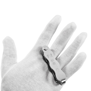 Herramienta de apertura rápida tres en uno Suministros de cerrajero profesional AB Kabalock Flip Lockpick Tool - Product Image 4