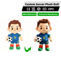 Jouets en peluche personnalisés de haute qualité, simulation réaliste, création de votre propre design, livraison gratuite, entreprises de fabrication de poupées