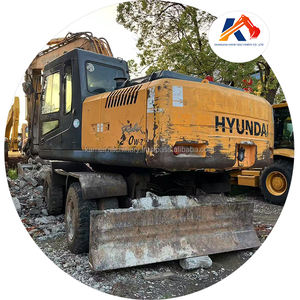 Excavadora Hyundai 210W-7 Último modelo Hyundai Korean Made 210W Excavadoras Excavadora hidráulica usada para la venta - Product Image 1