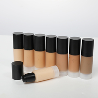 Fond de teint liquide mat à couvrance totale SPF20, imperméable, longue tenue, 12 teintes, végan, sans cruauté, logo personnalisé, maquillage du visage, 30 ml