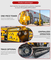 Offre Spéciale : Foreuse hydraulique sur chenilles à moteur diesel avec pompe, profondeur max. 1600 m, diamètre 100 mm