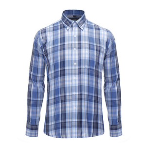 Degli uomini della Camicia 2021 Nuovo A Maniche Lunghe Controllato Casual Stile Classico degli uomini di Camicia di <span class=keywords><strong>Grandi</strong></span> Dimensioni - Product Image 3