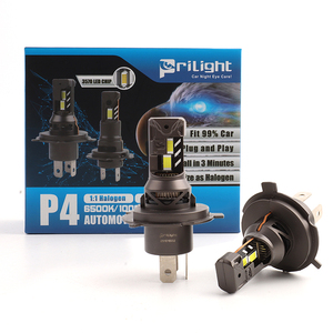 Ampoule de phare LED H4 pour voiture, design Plug and Play, 50W 10000LM, sans ventilateur, pour Toyota <span class=keywords><strong>Prius</strong></span>, phares LED - Product Image 1