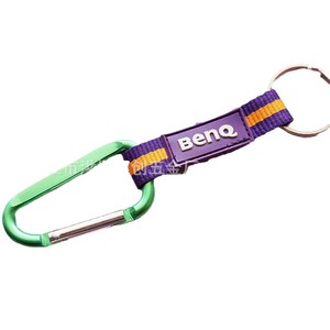 Benq Aluminum Carabiner Keychain With Strap Outdoor Backpack <b>Clip</b> <b>Hook</b> - Product Image 1