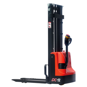 Chariot élévateur électrique HELI 1500 kg, transpalette électrique, capacité 1,5 tonne, double levage 2,5 m 3 m, transpalette électrique manuel pour la logistique d'entrepôt - Product Image 1