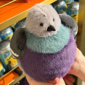 Peluche de Paloma Gorda de 23 cm, Juguete de Peluche de Dibujos Animados, Muñeco de Pájaro Esponjoso con Relleno de Algodón PP, Regalo de Navidad, Adorno para Mascotas - Product Image 1