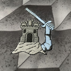 Chemises de football pour hommes à motif de bloc de grille de sublimation personnalisée - Product Image 5