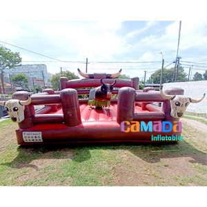 Deportes al aire libre Juegos Inflable Rodeo Mecánico <span class=keywords><strong>Toro</strong></span> Paseo Niños Inflable Mecánico <span class=keywords><strong>Toro</strong></span> Precio Montar Team Building - Product Image 1