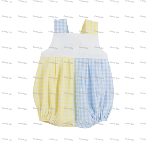 Conjuntos de Ropa para Niños, Conjuntos a Juego para Hermanos de Pascua, Mameluco de Burbuja Tejido, Vestidos para Niñas, Conjuntos de Ropa para Bebés - Product Image 3