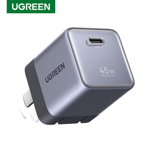 Cargador USB C <span class=keywords><strong>UGREEN</strong></span> Nexode Air de 45 W, Enchufe Plegable, Cargador GaN Ultra Mini, Cargador de Pared de Carga Rápida para iPhone y Samsung - Product Image 1