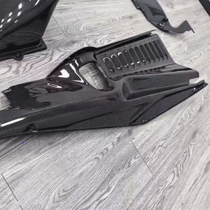 Geschikt Voor Ferrari 458 2009-2015 Opgewaardeerde Glanzende Droge Koolstofvezel Motorkap Set, Hoogwaardige 3K Droge Koolstofvezel - Product Image 4