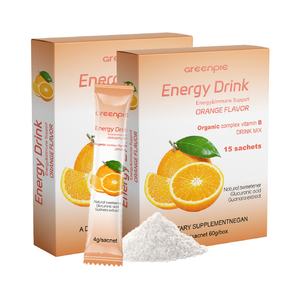 Greenpie Organic <strong>Vitamin</strong> <strong>B</strong> <strong>Energy</strong> <strong>Drink</strong> Mix Immune Support Pre-Post Workout Fitness Green Powder Supplement for Adults - Product Image 4