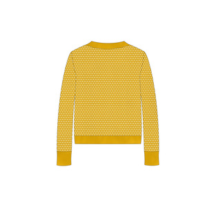 Suéter Casual de Punto para <span class=keywords><strong>Mujer</strong></span>, Otoño-Invierno, Manga Larga, Diseño de Rombo, Chenille, Personalizable OEM/ODM - Product Image 6