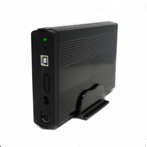 COMTOP 3.5" Inch USB2.0 Aluminum IDE HDD Enclosure Adapter 480Mbps Transfer Rate Silver 1 Year Warranty Multi-OS Compatibility