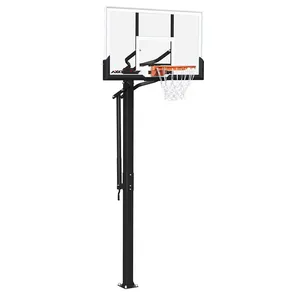 54 In Tempered Glass Ingroud Basketball Hoop