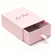 Boîte à parfum rigide de type tiroir, écologique et recyclable, avec logo personnalisé et doublure en soie pour flacons de parfum