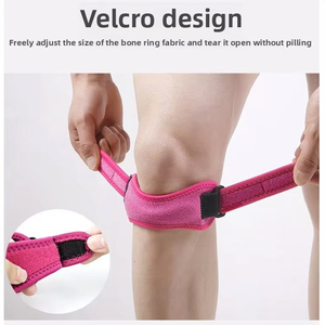 Hot Sale Knee <b>Support</b> Band Pain Relief Stabilizer Knee Brace Adjustable <b>Patella</b> Tendon <b>Support</b> Knee Strap for Basketball Running - Product Image 3