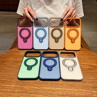 Coque de téléphone magnétique antichoc avec support pour iPhone 18/17 Pro Max, compatible avec iPhone 18 Pro, 17, 16, 14, 13, 12, 11