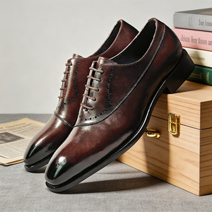 Chaussures habillées en cuir <span class=keywords><strong>pour</strong></span> hommes en gros – Idéales <span class=keywords><strong>pour</strong></span> le bureau, les mariages et les soirées - Product Image 1