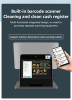 Dispositivo de Caja Registradora con Pantalla Táctil de 15.6 Pulgadas, Sistema Android, Terminal POS, Máquina Registradora de Efectivo, Sistemas POS Todo en Uno para Ventas