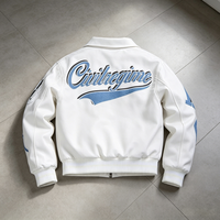 Blouson Bomber Personnalisé Homme Streetwear avec Écussons Brodés Vêtements Tendance Fabricant Grossiste Fournisseur de Haute Qualité Nouvelle Collection