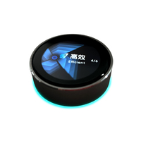 Purificador de Aire Inteligente Wisecoco con Interfaz de Usuario Personalizada, Humidificador con Control de Perilla, Solución de Pantalla Táctil AMOLED de 1.43 Pulgadas con Codificador