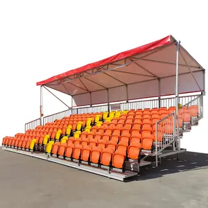 户外看台可折叠漂白看台移动匹配足球场席位