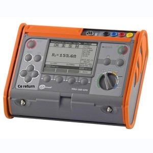 เครื่องทดสอบความต้านทานดินและความต้านทานของดินแบบพกพา รุ่น Polen Sonel Sa Mru-200-gps พร้อม GPS จอ LCD 4 ขั้ว ความแม่นยำสูง 120V AC - Product Image 2