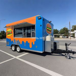 2025 Ice Cream Trailer For Sale In USA Mobile Coffee Equipped Food Truck With DOT CE - Product Image 5