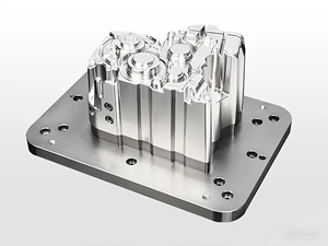 Composants usinés de grande taille en bronze, aluminium et acier inoxydable (3/4/5 axes) pour services d'usinage par tournage et fraisage - Product Image 3