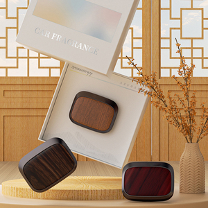 56H OEM Holzent lüftungs <span class=keywords><strong>clip</strong></span> Auto Aroma therapie New Fashion Holzduft Auto Lufter frischer Langlebiger Diffusor Entlüftung sclip - Product Image 5