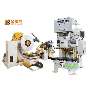 60ton 80ton 110ton Press Machine Metal Stamping Press Machine Line with Mold and Feeder Used in Home Appliances