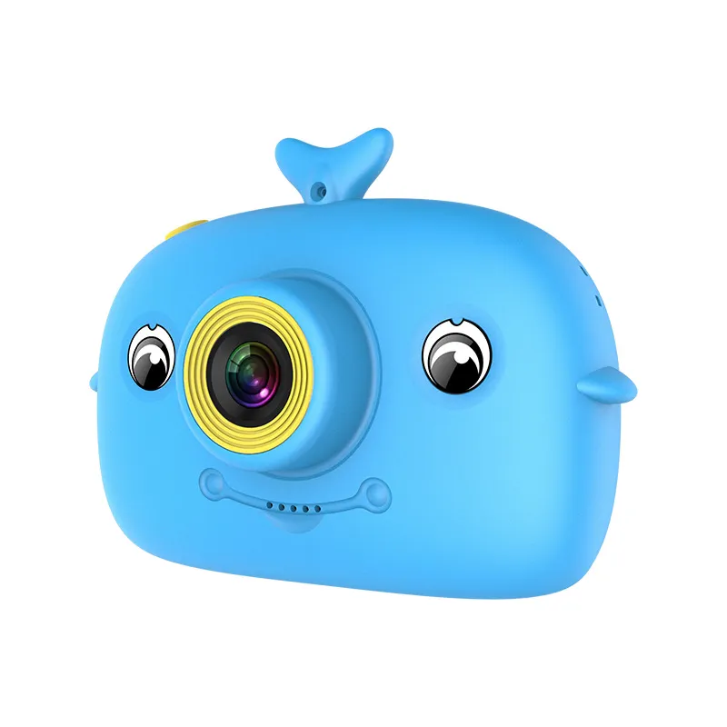 Cámara de vídeo de acción para niños y niñas, lente dual HD 2,0 de 720P pulgadas, novedad