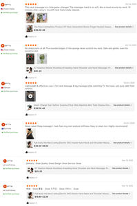 Masajeador Eléctrico Shiatsu de Hombros y Cuello con Manos, Mini Tubo, Carga Rápida, Precio Sorpresa, Última Moda - Product Image 5