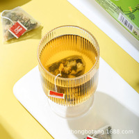 Vente en gros directe du fabricant, grande quantité de thé mélangé aux feuilles de mûrier et au melon double, 100g, avec poire balsamique et courge cireuse, 20 sachets triangulaires