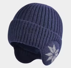Protección para los Oídos, Gorro de Invierno Grueso de Punto, Anticongelante, a Prueba de Frío y Cálido, que Cubre la Cabeza, para Ciclismo y Running, con Forro de Lana - Product Image 5