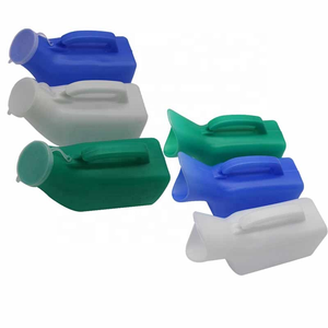 Botol Toilet Portabel Plastik untuk Pria, Perlengkapan Toilet untuk Berkemah di Luar Ruangan dan Perawatan Rumah Sakit - Product Image 1