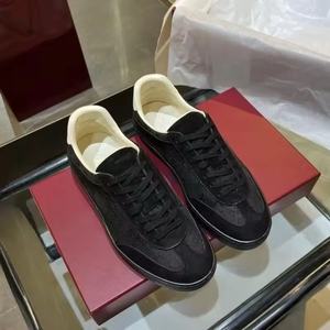 High Quality Genuine Leather Casual <b>Shoes</b> <b>Men</b> Custom GG Luxury Designer Sneakers Lace-Up Low Top Running <b>Shoes</b> Anti-Odor Shock - Product Image 4