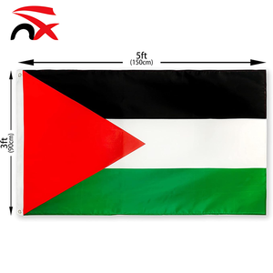 Bandera de Palestina gratis personalizada Siria 90*150cm bandera nacional bandera verde de Palestina accesorios de exhibición - Product Image 5