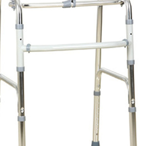 Andador ligero de aluminio con soporte para axilas, altura ajustable, para personas mayores, ayuda para la movilidad - Product Image 2