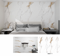 Panneau mural en PVC imitation marbre de haute qualité, imperméable, écologique, décoration intérieure pour villa et bureau