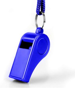 Sifflet de survie d'urgence personnalisé avec logo OEM HD-W7009 avec cordon, en plastique coloré, Zhejiang, en vrac, emballé en gros, jouet - Product Image 1