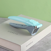 Chuju roestvrijstalen mes plastic knoflookpers - gepersonaliseerde verpakking - multifunctionele handmatige knoflookknijper/molen - gadget