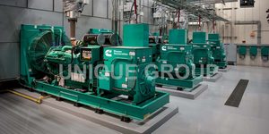 Uniquemac giá thấp 500 /520 /600 /640 /728 kW KVA Máy phát điện cách âm thời tiết bằng chứng DIESEL điện máy phát điện với động cơ - Product Image 4