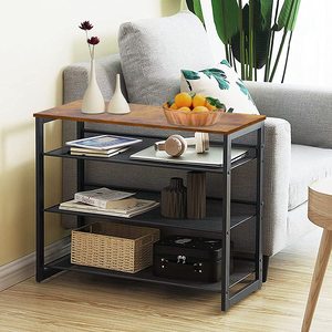 Metal and Wooden Top <b>Shoe</b> <b>Rack</b> Freestanding Organizer Modern <b>Storage</b> Adjustable <b>Shoe</b> <b>Rack</b> Stable Durable for Entryway furniture - Product Image 4