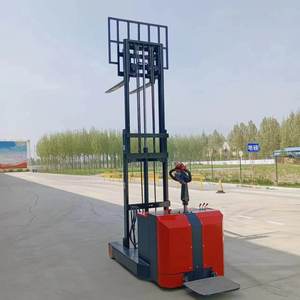 Apilador de palets eléctrico de 1.5 toneladas con plataforma móvil y contrapeso - Product Image 6