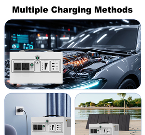 Công suất cao 1kwh di động LiFePO4 năng lượng mặt trời Máy phát điện trạm 1000W MPPT điều khiển khẩn cấp sao lưu cho cắm trại ngoài trời - Product Image 4