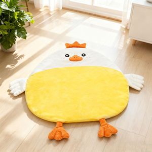 Cute Duck Cat <b>Bed</b> Round Soft Pet <b>Bed</b> For Cats Winter Warm All Season Cat House With Polyester Fiber Fill Material - Product Image 2
