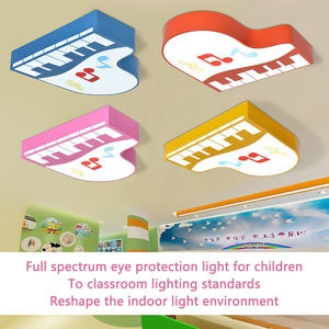 Suspension LED pour salle <span class=keywords><strong>de</strong></span> classe <span class=keywords><strong>de</strong></span> musique 45cm 60cm 80cm Lumières LED pour garderie Lampe <span class=keywords><strong>de</strong></span> plafond pour chambre d'enfant - Product Image 3